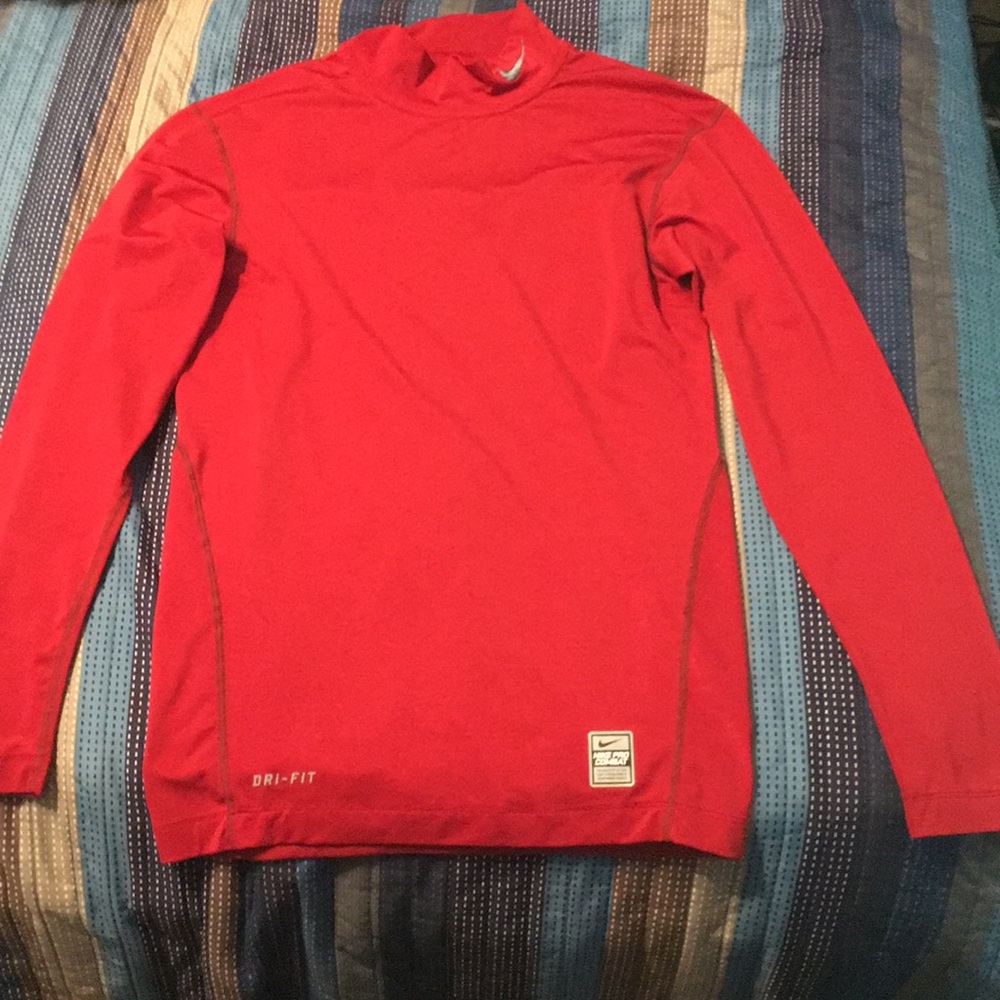 Turtle Neck Fitted Nike Long Sleeve